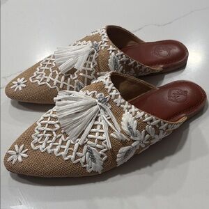 Anthropologie Z&L Arden mules shoes size 39